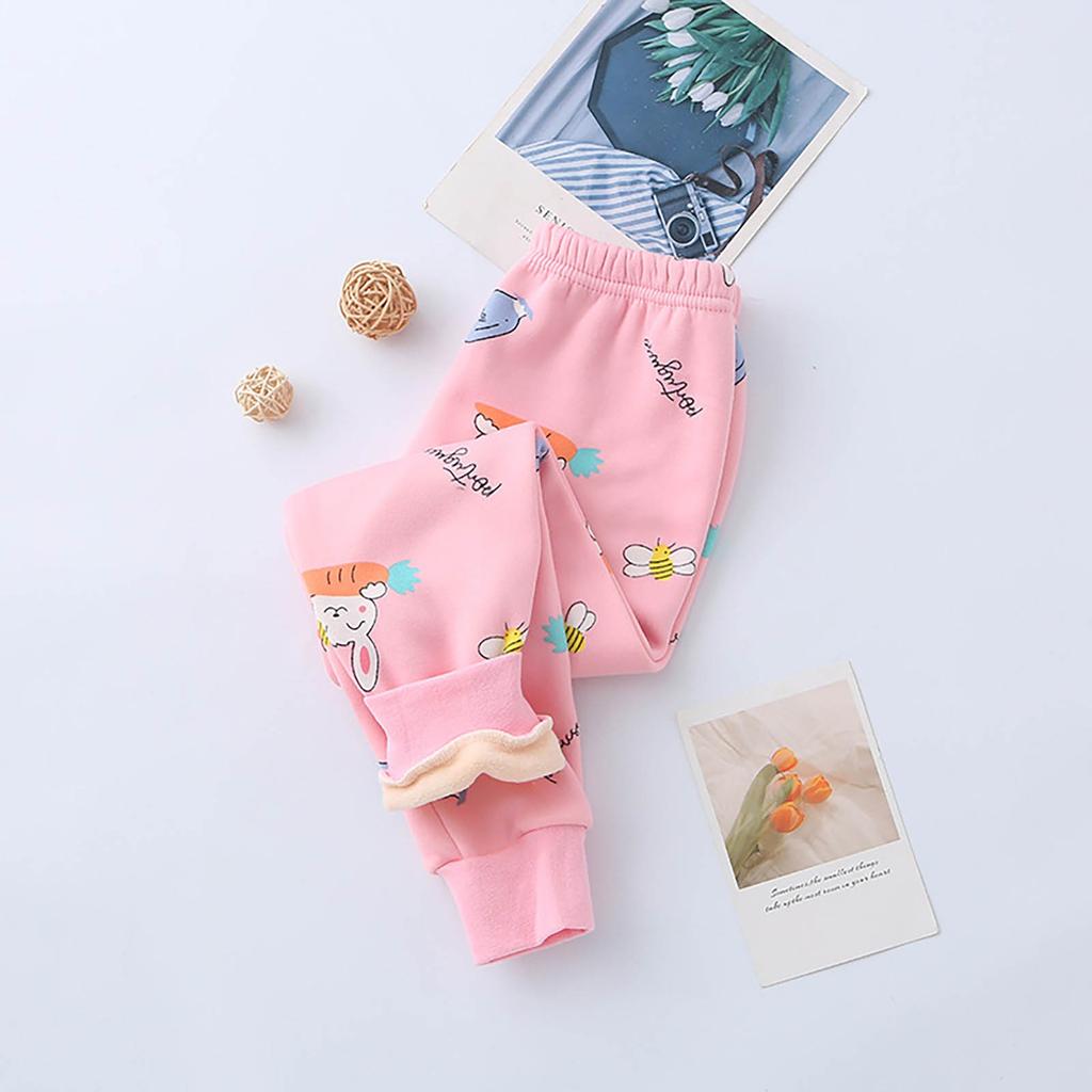 Зимние детские флисовые леггинсы Johns для мальчиков и девочек, толстые теплые штаны для детей