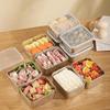 1 шт., ящик для хранения из нержавеющей стали с крышкой, новый органайзер для еды, кухонный органайзер