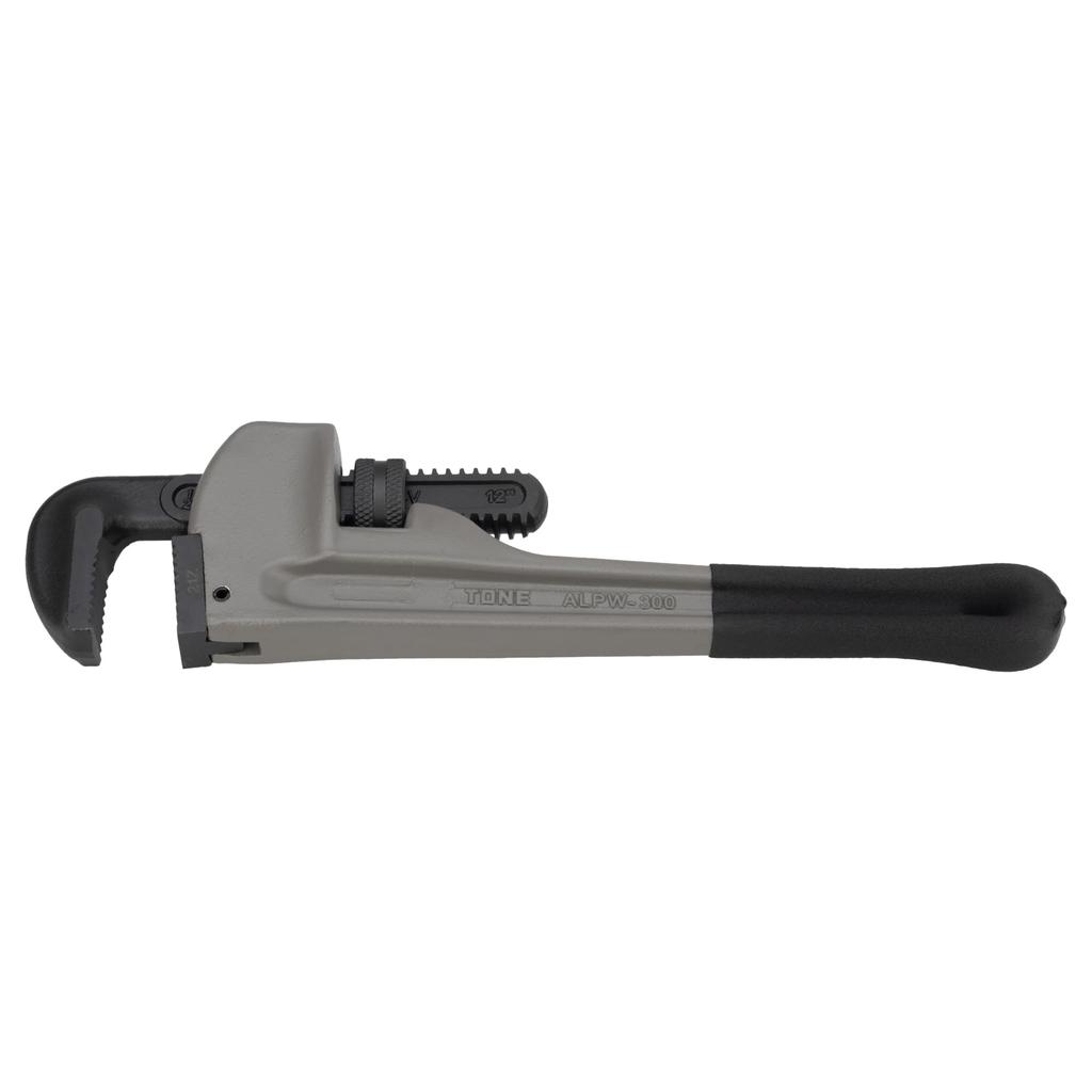 TONE Aluminum Pipe Wrench Applicable Pipe Diameter 50A Total Length 290mm Maximum Opening 60mm ALPW-300