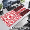 Middlesbrough Personalized Large Mouse Pad Custom Name Text Extended Desk Mat Gaming Mousepad