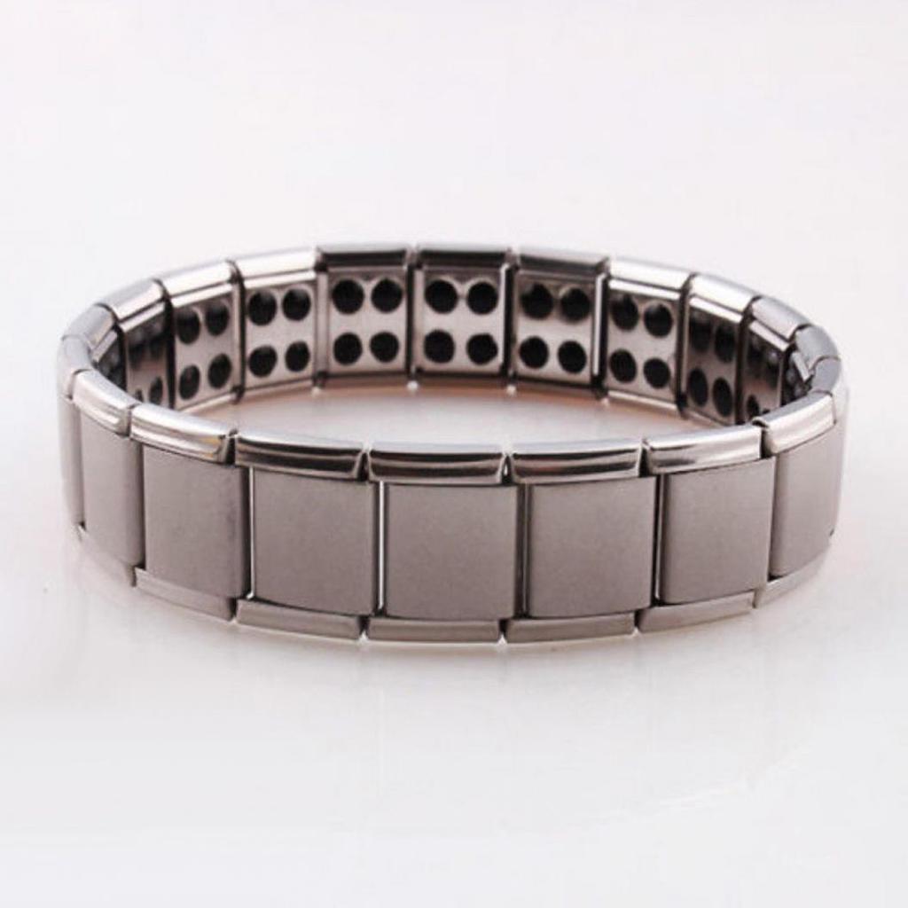 Fashion Men's Bangle Titanium Magnetic Therapy Bracelet Simple Jewelry Gift