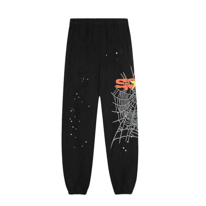Unisex Hooded Sweatshirt Streetwear Spider Web Print Heavyweight Fleece Teen Casual Top