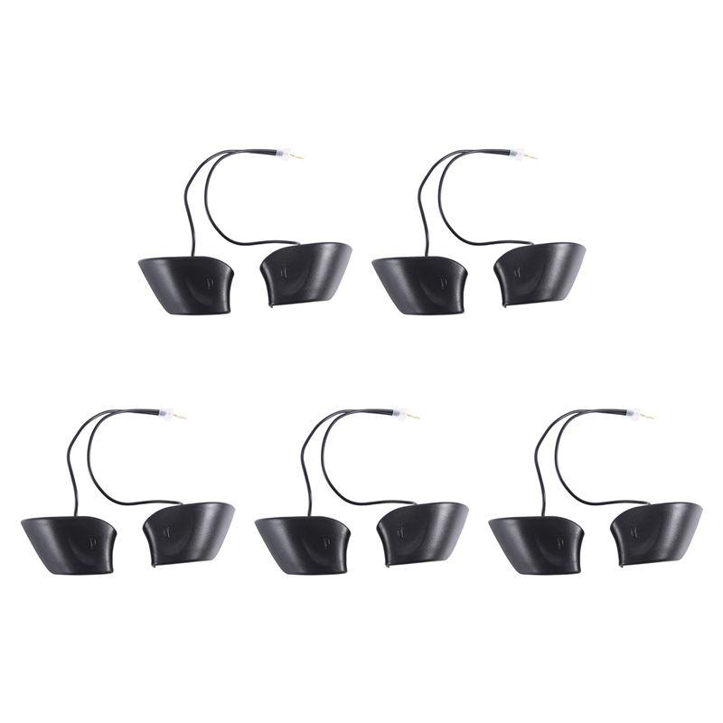 5 Pairs Steering Wheel Horn Button Caps Contact Switch Replacement for MK3 Golf/Jetta/Polo/Cabrio
