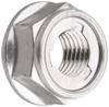 POSH M10 820720-10 Flanged Lock Nut Stainless Steel P1.25 Pack of 1