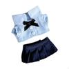 Plush Figure Uniform Skirts Outfit Make Your Own Dolls Clothing for Little Girls Photo Props JK