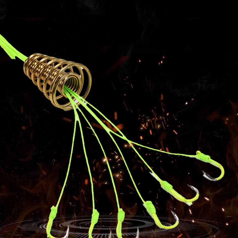 Tool Outdoor Trap Feeder Cage Sharp Fishing Hook Fishing Lure Bait Explosion Hook Fishing Hook