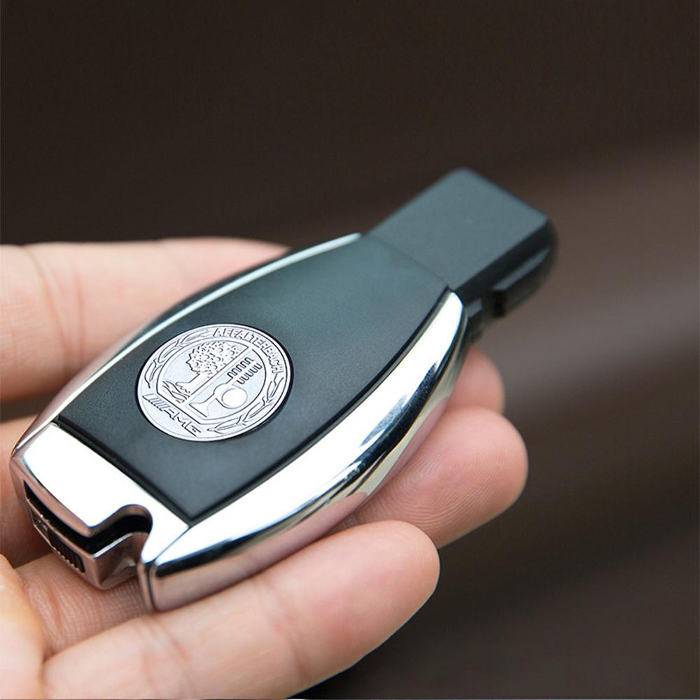 GLC GLB Car Smart Key Cover AMG Logo Key Case Modification Sticker Accessories For Mercedes Benz W205 W211 W204 W212 W176 W221