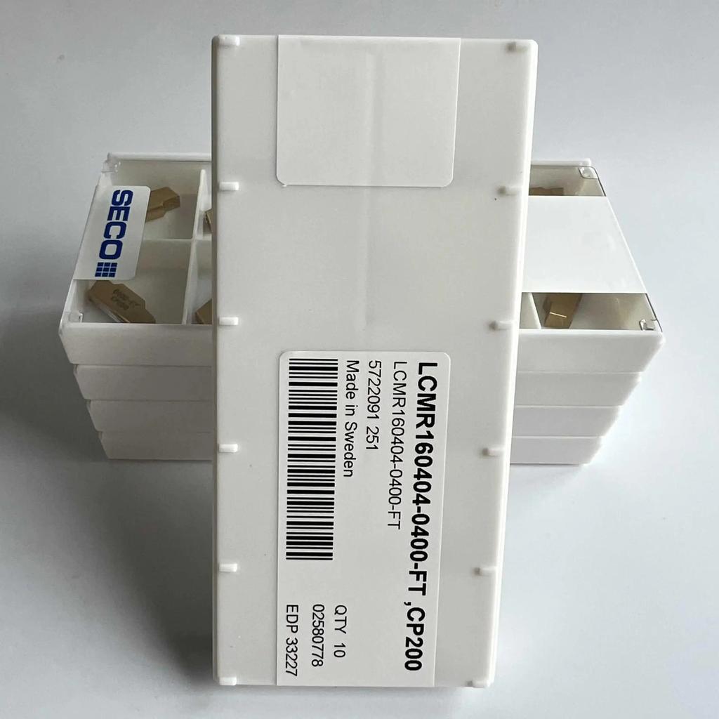 Seco / LCMR160404-0400-FT,CP200 /Original Genuine CNC Alloy Blade 10 PCS