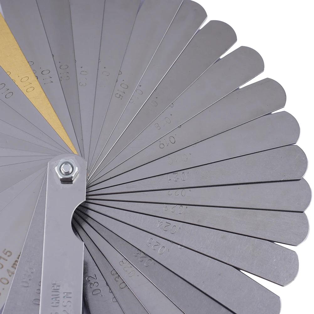 Набор щупов 32 лада для прогиба грифа гитары, высоты струн, инструмент лютье, щуп для настройки гитары, инструменты для изготовления прорезей под гайку, инструменты