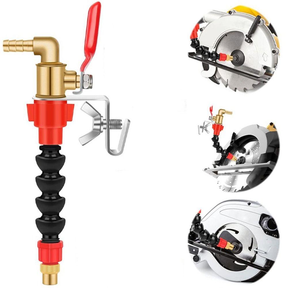 Система распыления воды для удаления пыли Охлаждающий туман Угловая шлифмашина Режущая насадка Режущий станок