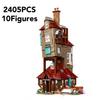 2405PCS 2025 New The Burrow Building Blocks Model Kit Bricks Toys For Children Adult Christmas Gift
