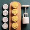 Mid Autumn Festival Moon Cake Mould 50g Plungers Pastry Tools Moon Cake Tool Hand Press Mold