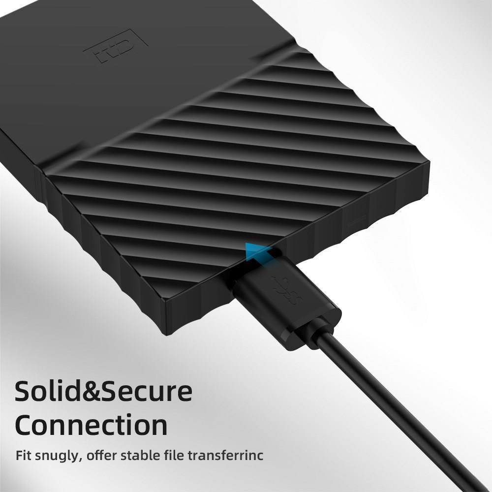 Кабель USB-C на Micro-B 3.0 для HD-устройств
