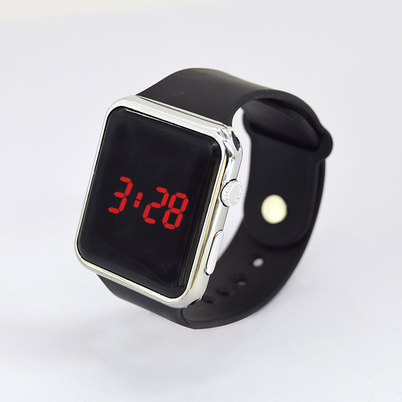 LED Electroplated Square Watch for Students, Adults & Couples - Cool Sunglasses Design