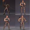 NECA Фигурка Хищника 30-летний Юбилейный Набор из 4 шт. 7 дюймов Сочлененный Солдат Датч Арнольд Маскировка для Джунглей Модель Игрушка Подарок