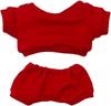 AXLUCE Plush Clothes - Sweatpants Plush Toy - Clothes - 20cm Doll (Red, 20cm)