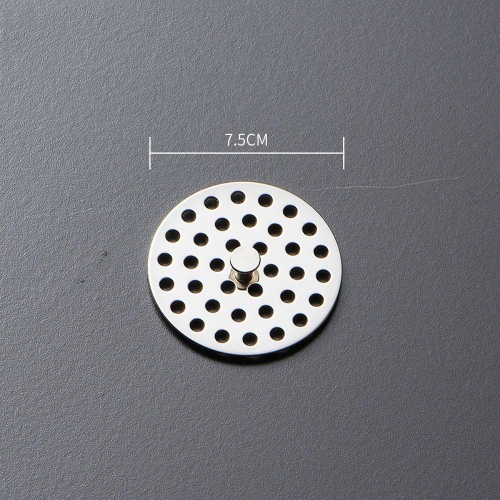 Round Square Shape Floor Drain Net Cover Stainless Steel Hair Filter Useful Drain Cover