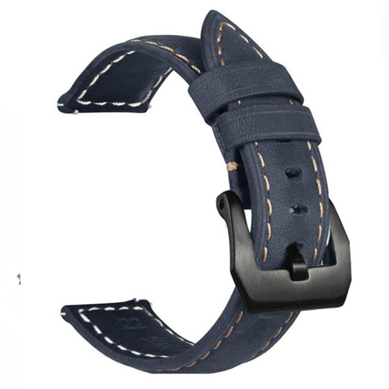 Genuine Leather Strap for HONOR Watch GS 3i Pro Band for MagicWatch 2 46mm 42mm ES Vintage Cowhide Watchband