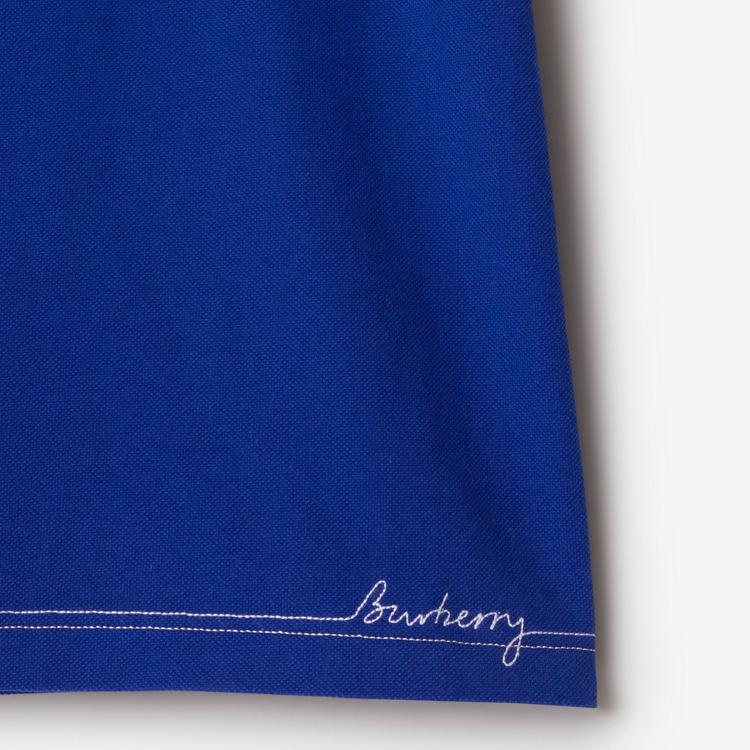 Burberry logo-embroidered polo shirt 80904911