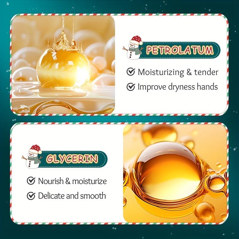 Christmas Kiwi Smooth Hand Cream Anti-cracking and Moisturizing Hand Cream - Niacinamide & Glycerin Formula, Moisturizing & Brightening Hand Cream