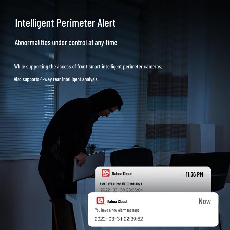 Dahua 24-Channel 4-Bay PoE H.265 Network Video Recorder