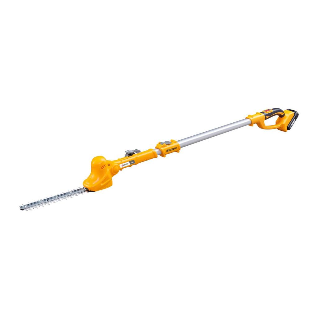 Kyocera Old Ryobi Rechargeable Pole Hedge Trimmer 18V Lightweight 666550A To a Height of Approximately 3m with Telescopic 18V Standard Blade Nickel