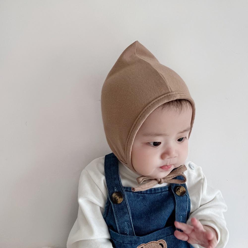 Spring Autumn Baby Hat Comfortable Tie Rope Ear Protection Cap Fashion Beanie Hats for Baby