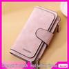 High-End Ladies Tri-Fold Wallet: Frosted PU, Multi-Card Slots, Coin Purse