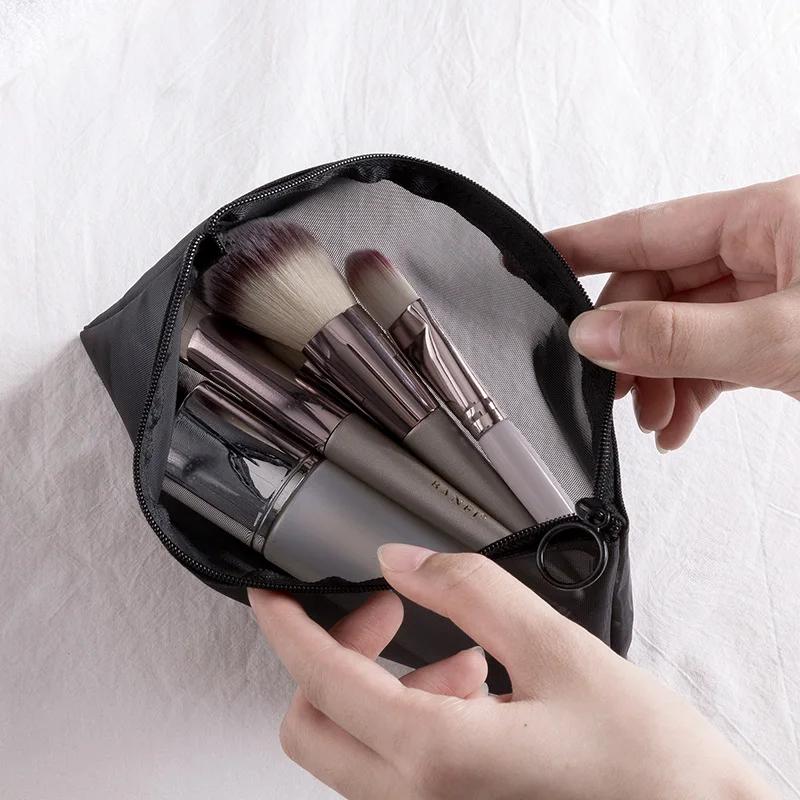 1 шт. Прозрачная сетчатая женская косметичка, мужская прозрачная косметичка, дорожная косметичка