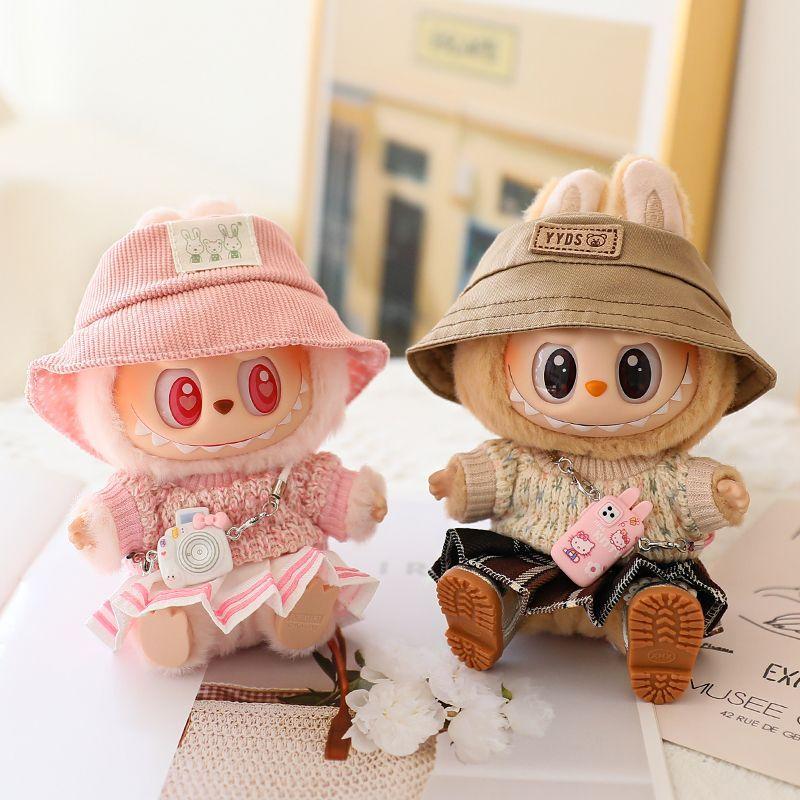 Кулон-сюрприз Labubu Одежда для вечеринок Одежда Labubu для JK Комплект плиссированной юбки