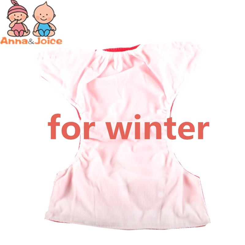 Baby Diapers Washable Reusable Nappies Grid/Cotton Training Pant Cloth Diaper Baby Winter