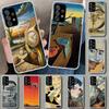 Чехол для телефона Salvador Dali Art для Samsung Galaxy A12 A22 A32 A52 A72 A02S A51 A50S A31 A20S A10S Note 20 Ultra 10 Plus Gala