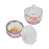 1PC Crystal Glass Dappen Dish Lid Bowl Cup Holder Manicure Equipment Nail Tool for Nail Art Acrylic Powder Liquid