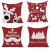 Amazon бестселлер Рождественский плед наволочка диван подушка сиденье подушка