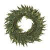 Christmas Wreath Real Touch Faux Cedar Large Green Garland Front Door Windows Festive Party Decor DIY Decoration