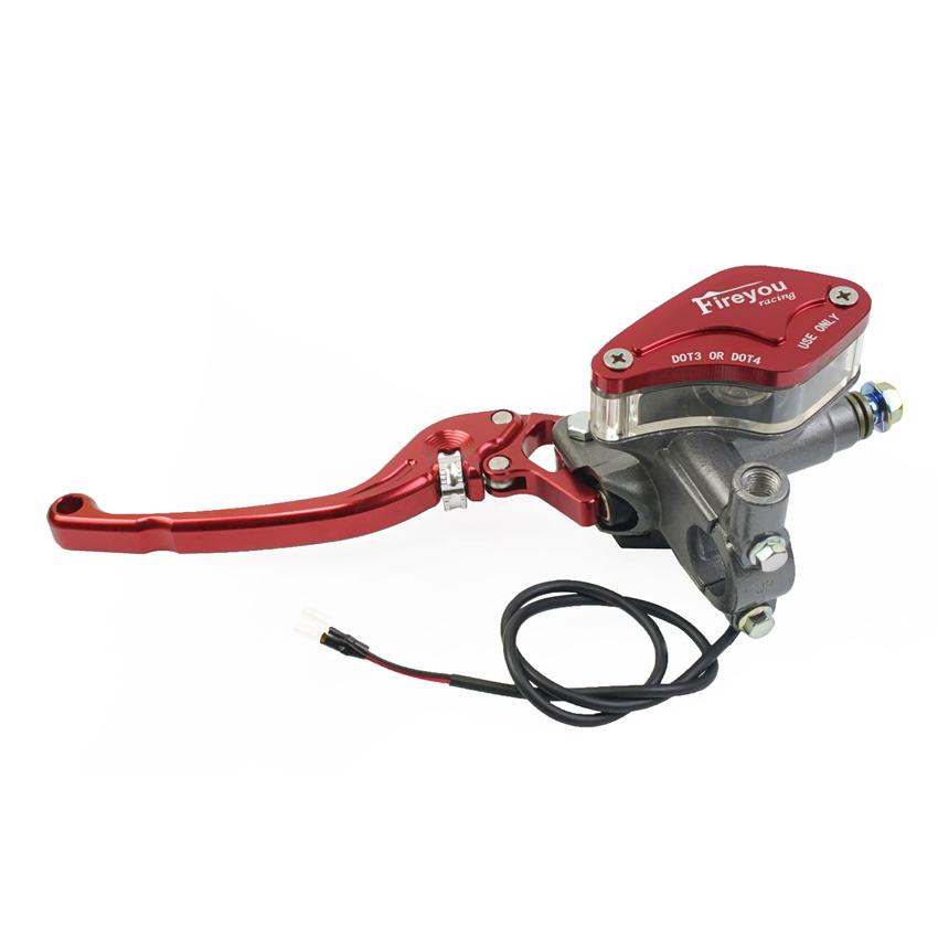 Lever Adjustable Handle Hydraulic Clutch Brake Pump Master Cylinder Motorcycle Racing Universal For Yamaha Kawasaki Brake