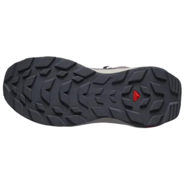 SALOMON Elixir GORE-TEX Удобные Универсальные Нескользящие Прочные Ботинки для хайкинга средней высоты Женские ботинки для хайкинга Фиолетовый Серый L47576800