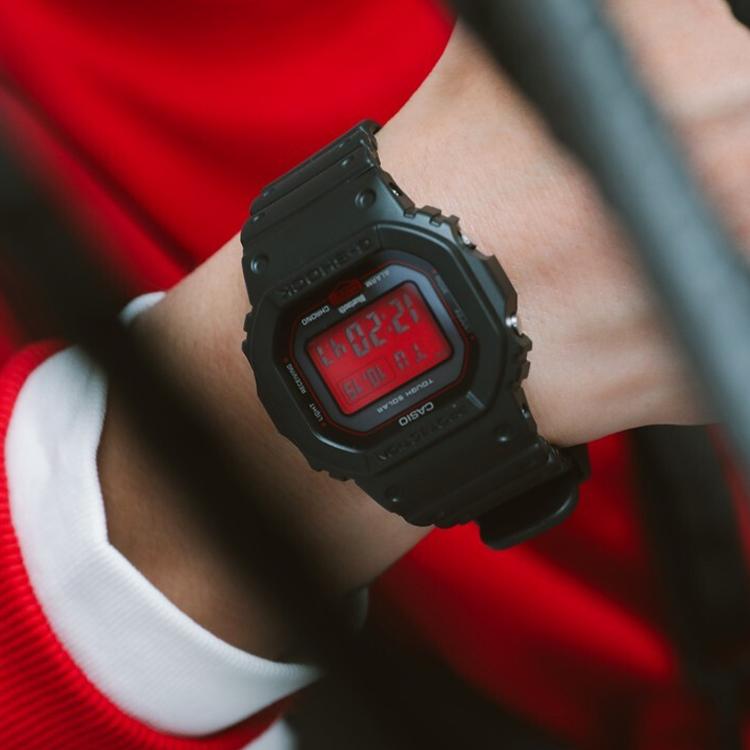 Casio Мужские ЧАСЫ ЧЕРНЫЕ Серия DIGITAL GW-B5600AR-1PRC
