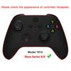 eXtremeRate Full Shell Button Set for Xbox Series X S Replacement Side Rail Grip Front Backplate Cover for Xbox Core Wireless Controller Not no &
