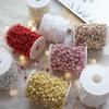 Новая жемчужная цепочка 10 м/рулон для DIY рождественских украшений, гирлянда из бусин, подвеска на елку для декора дома и комнаты