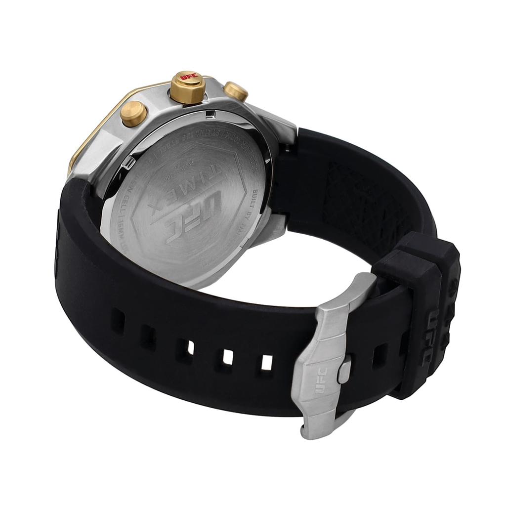 TIMEX UFC Quartz 10 ATM Water Mineral Black TW2V87300 Men's Watch, Resistant, Glass, Dial, [Authentic]