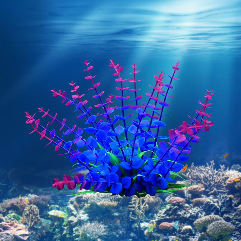 Аквариум симулятор растений Аквариум Искусственные растения для самостоятельного декора Водная трава Украшения для аквариума Искусственная трава для аквариума