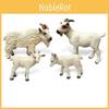 Farm Goat Animal Figurine Collection Model With Pvc Material For Kids Play Farm