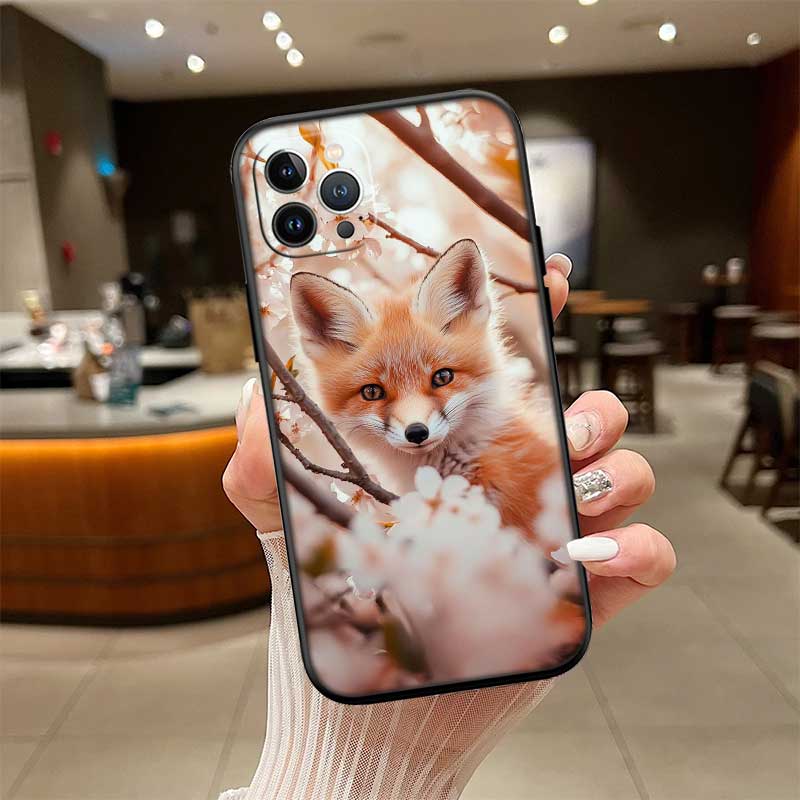 RE31 fox cute New High-End Shell Phone Case for Xiaomi Poco C40 C50 C51 C55 C65 C71 C75 F3 F5 F6 F7 M2 M3 Pro Ultra