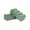 LEGO Ящик для хранения Кирпич 8 DIF Песочно-зеленый 40041747