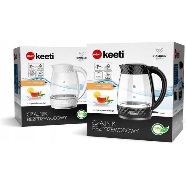 Электрический чайник Eldom белый C480B