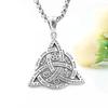 Модный кулон-треугольник Таро Солнца викингов, ожерелье из титановой стали, ювелирное изделие из нержавеющей стали, подарок