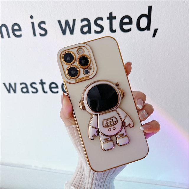 Чехол-держатель с подставкой астронавта для Iphone 13 11 12 Pro Max Xs Max Xr X 13pro Max противоударный бампер задняя крышка