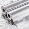 1 Roll Aluminum Foil Oil-proof Wallpaper High Temperature Cabinet Contact Paper  Home Kitchen