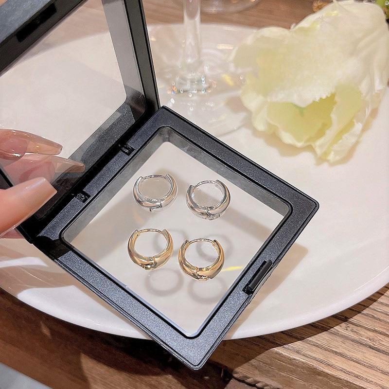 U-образные модные европейско-американские серьги из серебра 925 пробы с эксклюзивным дизайном